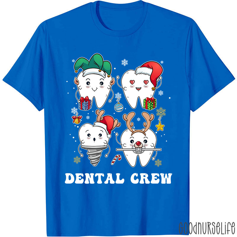 Christmas Dental Crew Nurse T-shirt