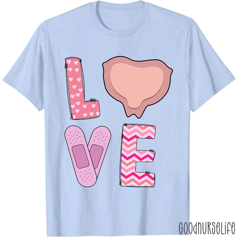 Wound Care Love Nurse T-Shirt