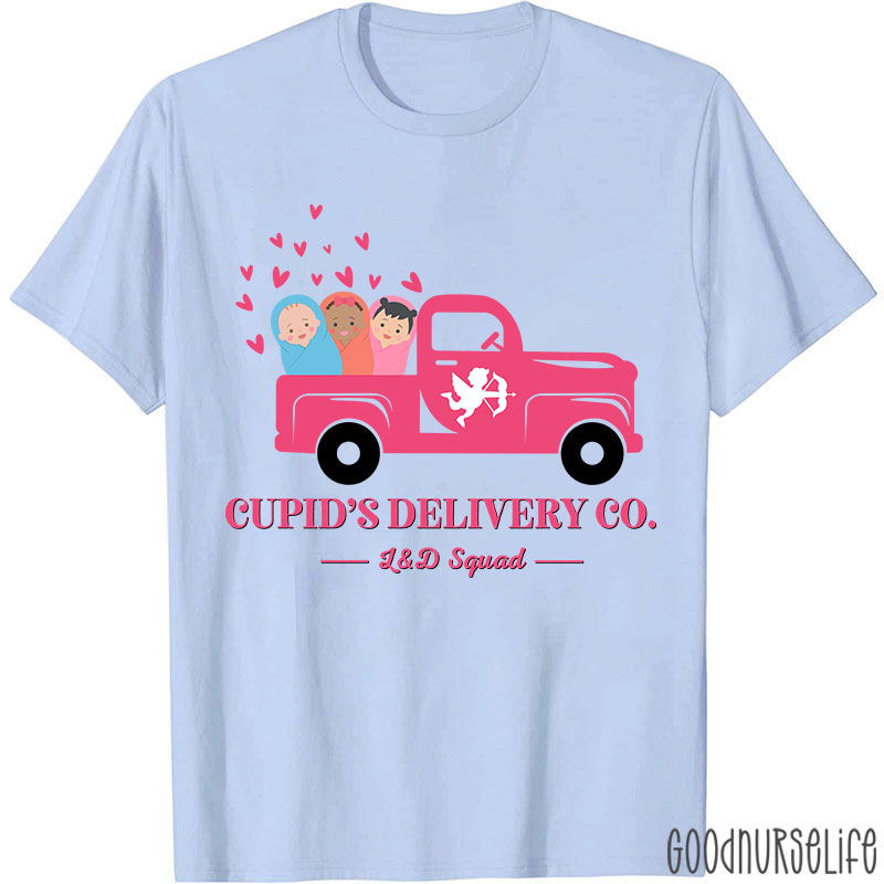 Cupid's Delivery Co Nurse T-Shirt
