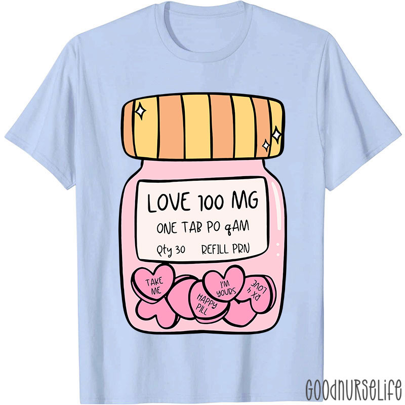 Valentines Day Pharmacy Nurse T-Shirt