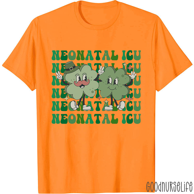 Clover And Neonatal ICU Nurse T-Shirt