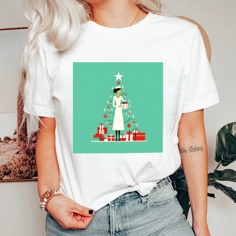Nurse Christmas Tree T-Shirt
