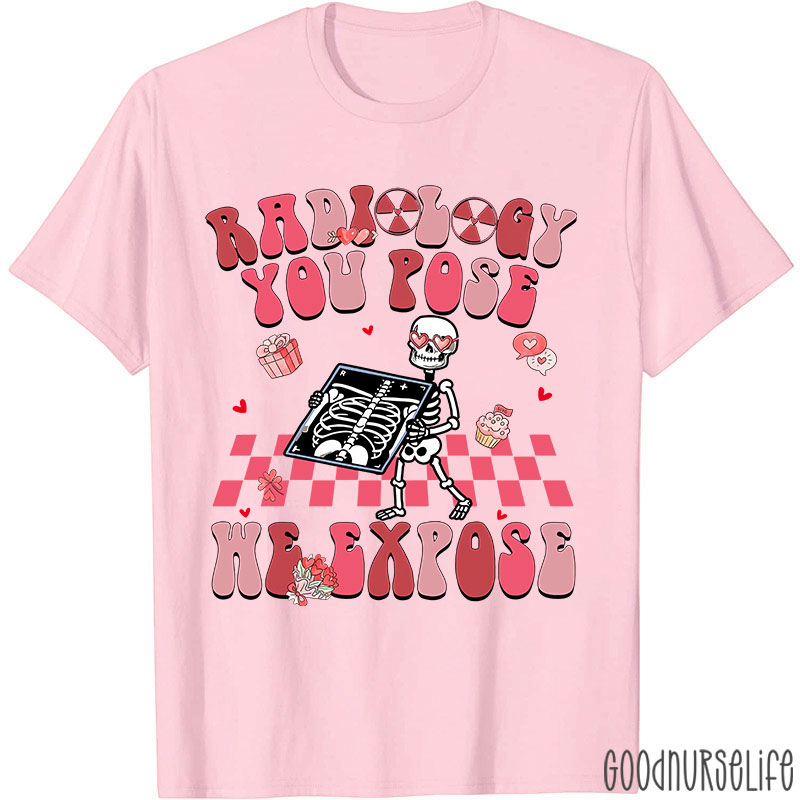 Radiology Tech Valentine Nurse T-Shirt