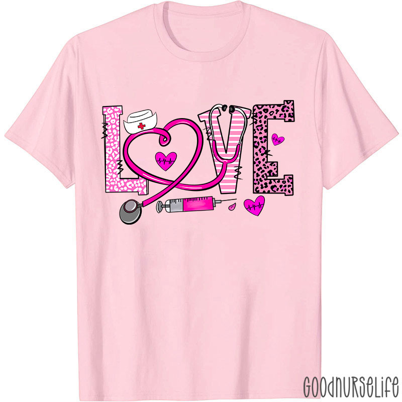 A Nurse With A Good Heart Nurse T-Shirt