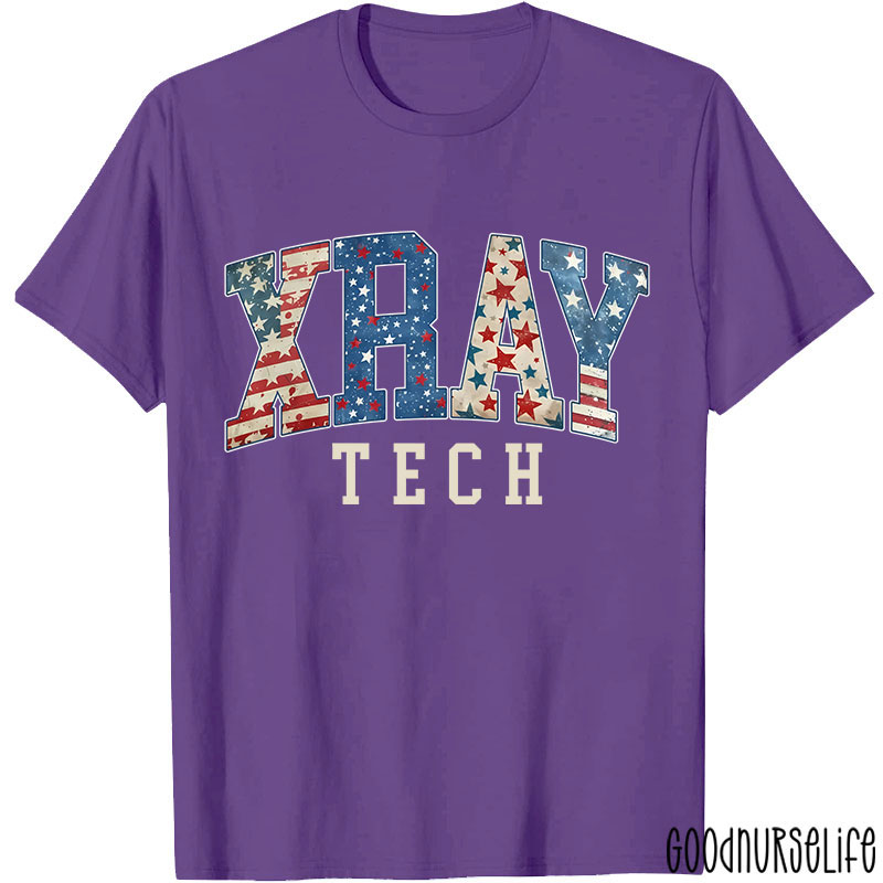 Xray Tech Radiology 4th Of July T-Shirt