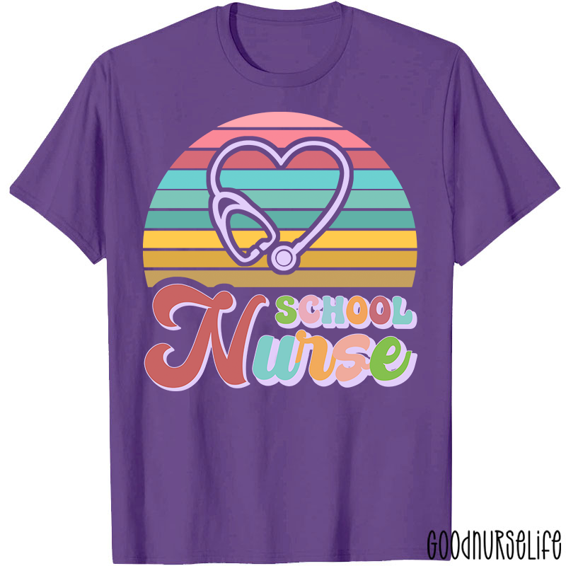 Retro School Nurse T-Shirt
