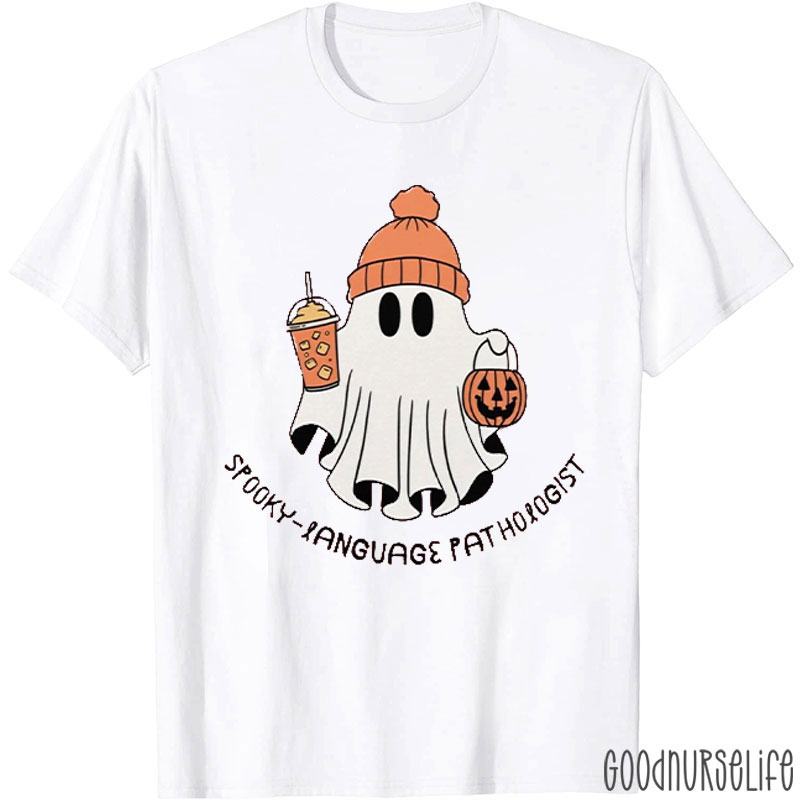 Spooky Language Pathologist T-Shirt