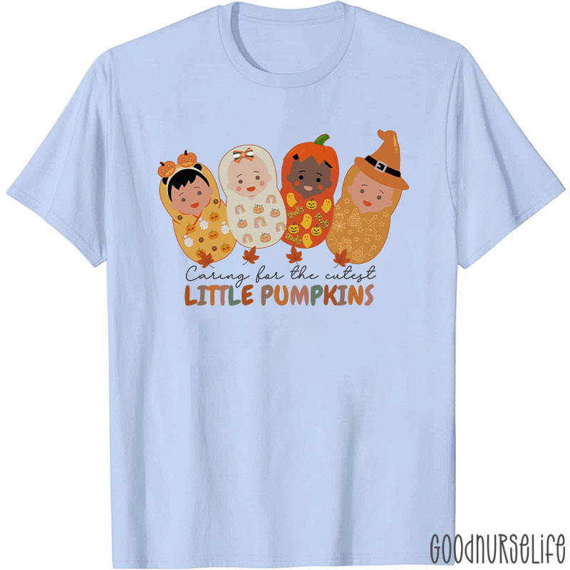 Halloween Caring For The Cutest Little Pumpkins T-Shirt