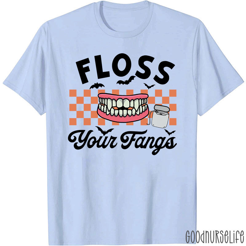 Floss Your Fangs Halloween T-Shirt