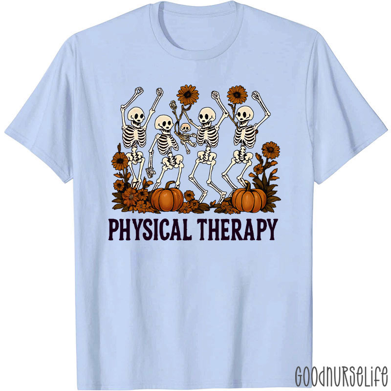 Skeleton Family Physical Therapy T-Shirt