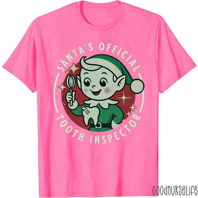 Santa's Official Tooth Inspector T-Shirt