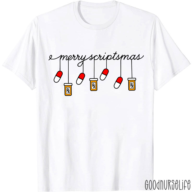 Funny Christmas Pharmacy Phrase T-Shirt