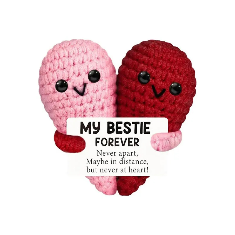 Positive Crochet Heart