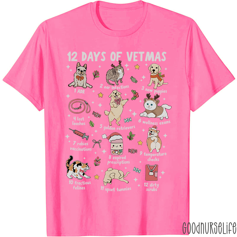 12 Days Of Vetmas T-Shirt