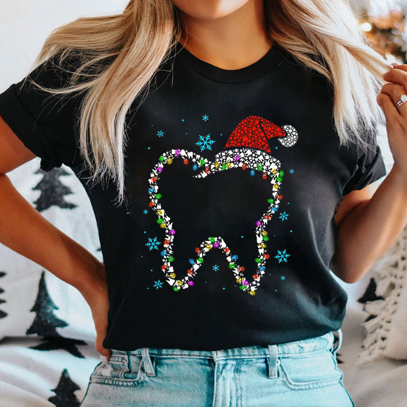 Christmas Tooth Dentist Squad T-Shirt