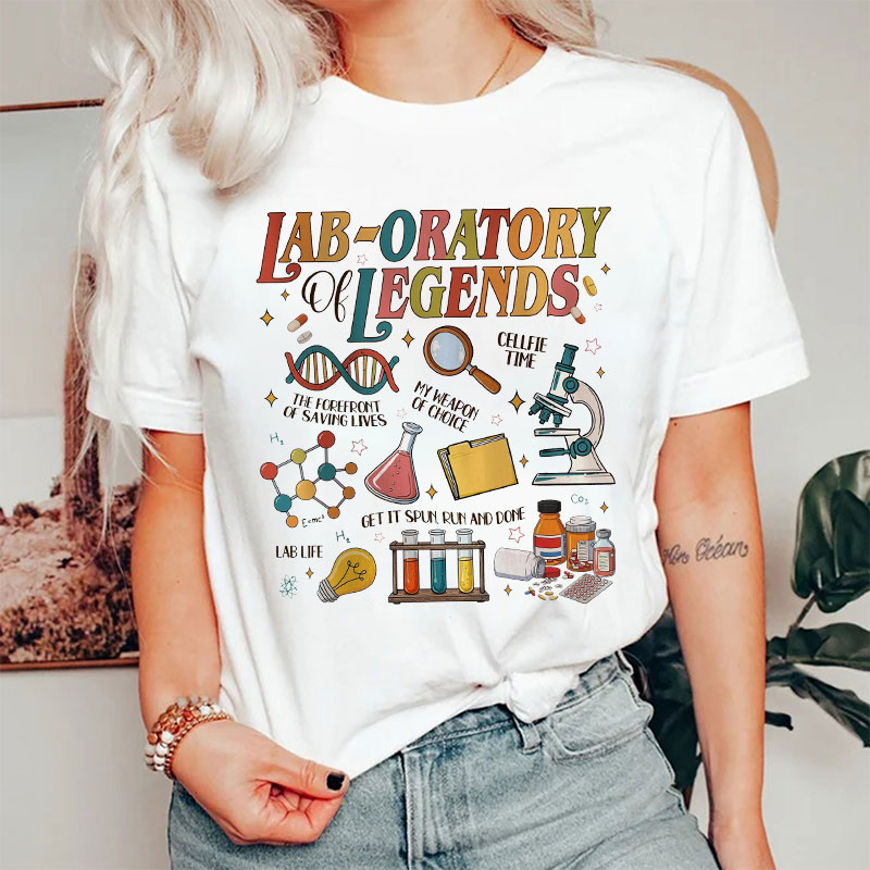 Lab-Oratory Of Legends T-shirt