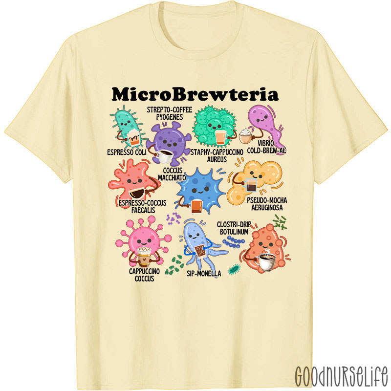Microbrewteria Funny Lab T-shirt