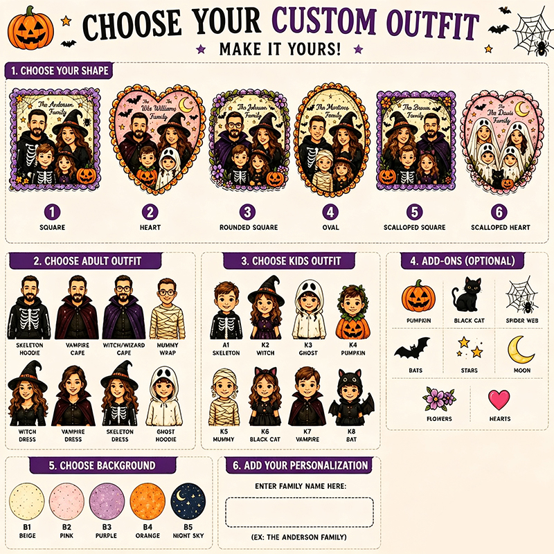 Personalized Photo Halloween Family Nurse Badge Reel