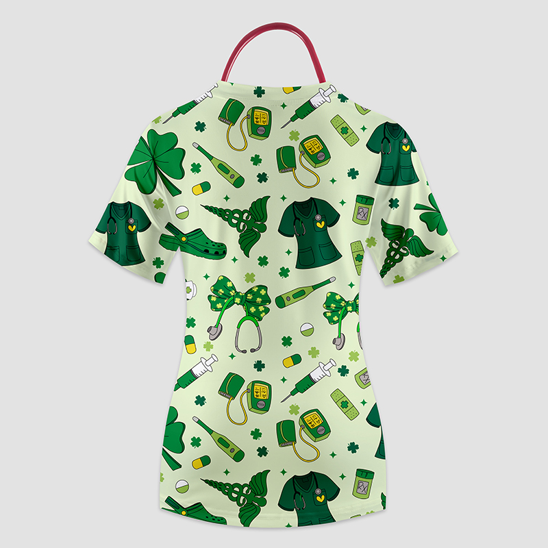 Happy St. Patrick's Day Nurse Uniform