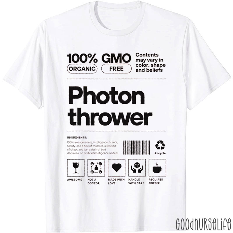 Photon Thrower Radiology Nurse T-Shirt