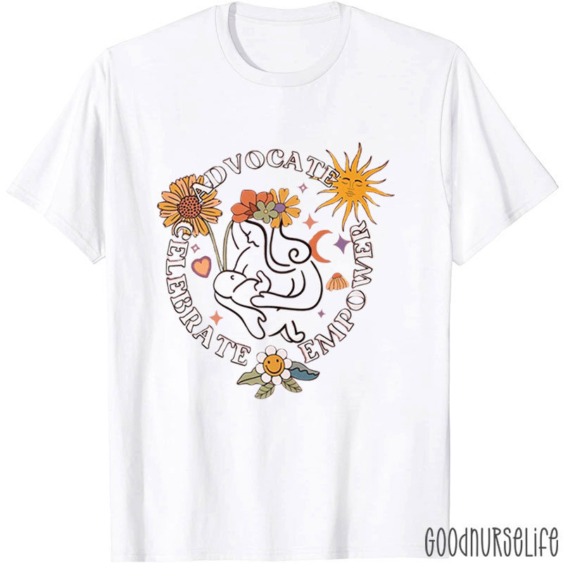Breastfeeding For Lactation Nurse T-Shirt