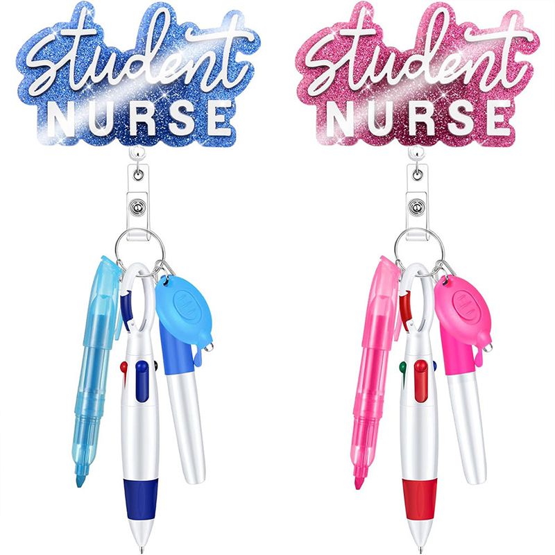 Student Nurse Pen Set Nurse Badge Reel