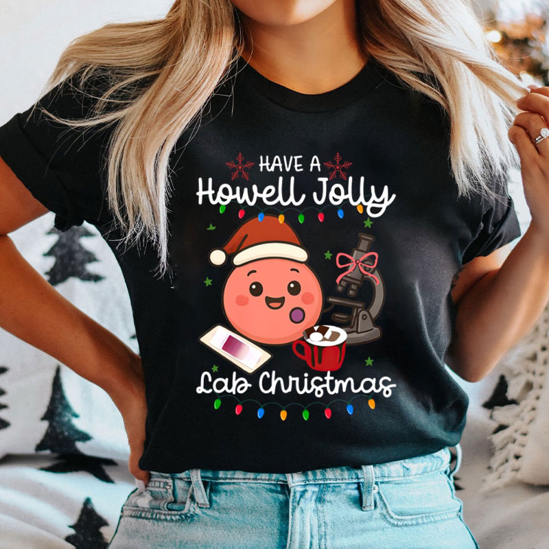 Have A Howell Jolly Lab Christmas T-Shirt