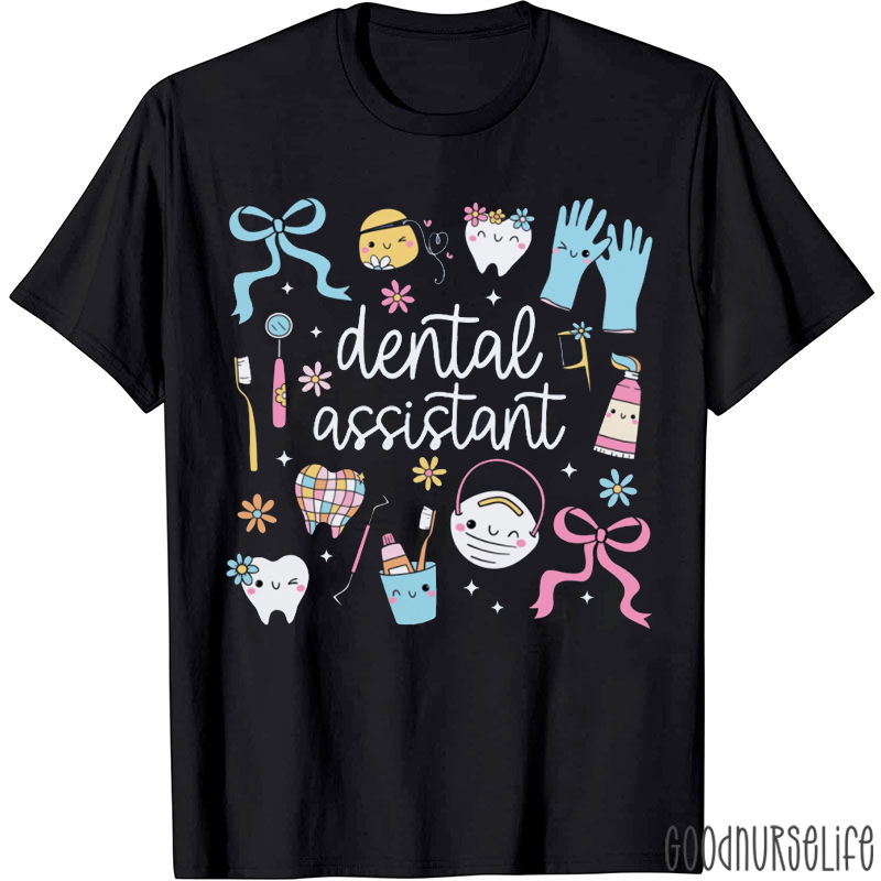 Coquette Icon Dental Assistant T-shirt