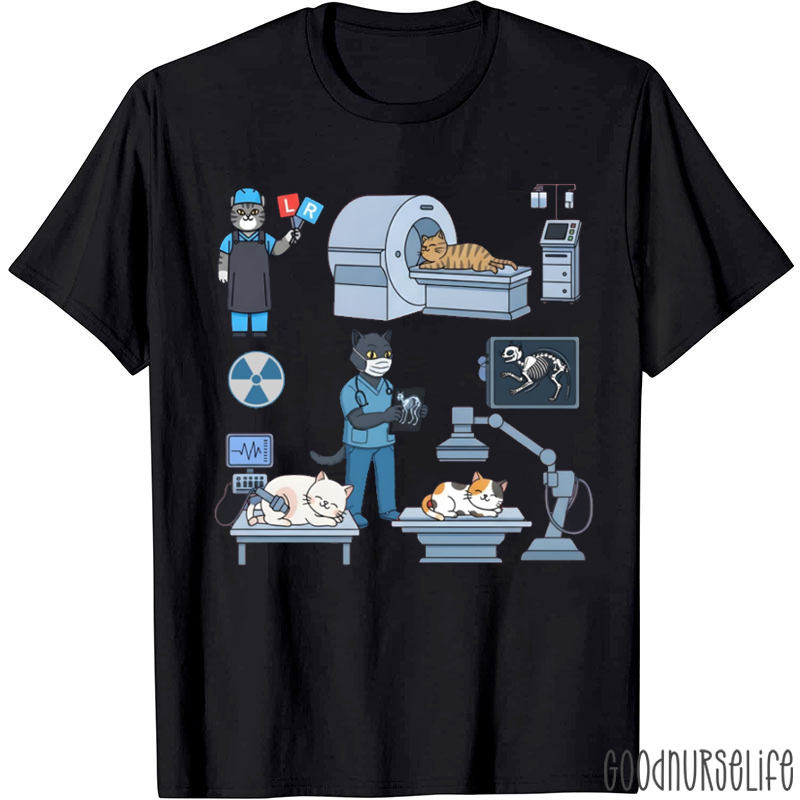Radiologic Technologist Cat T-shirt