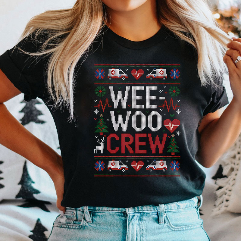 Wee-Woo Crew Emergency Services T-Shirt