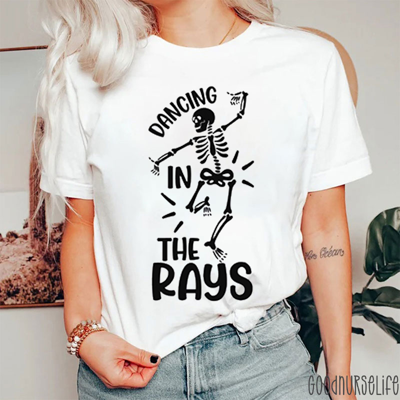 Dancing In The Rays Nurse T-Shirt