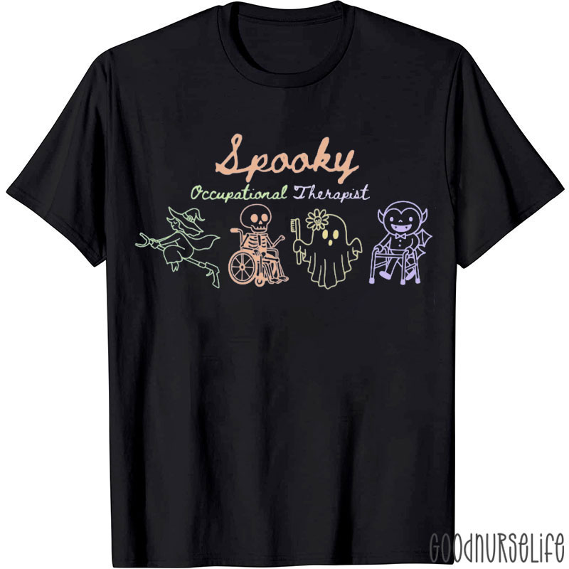 Spooky Occupational Therapist T-Shirt