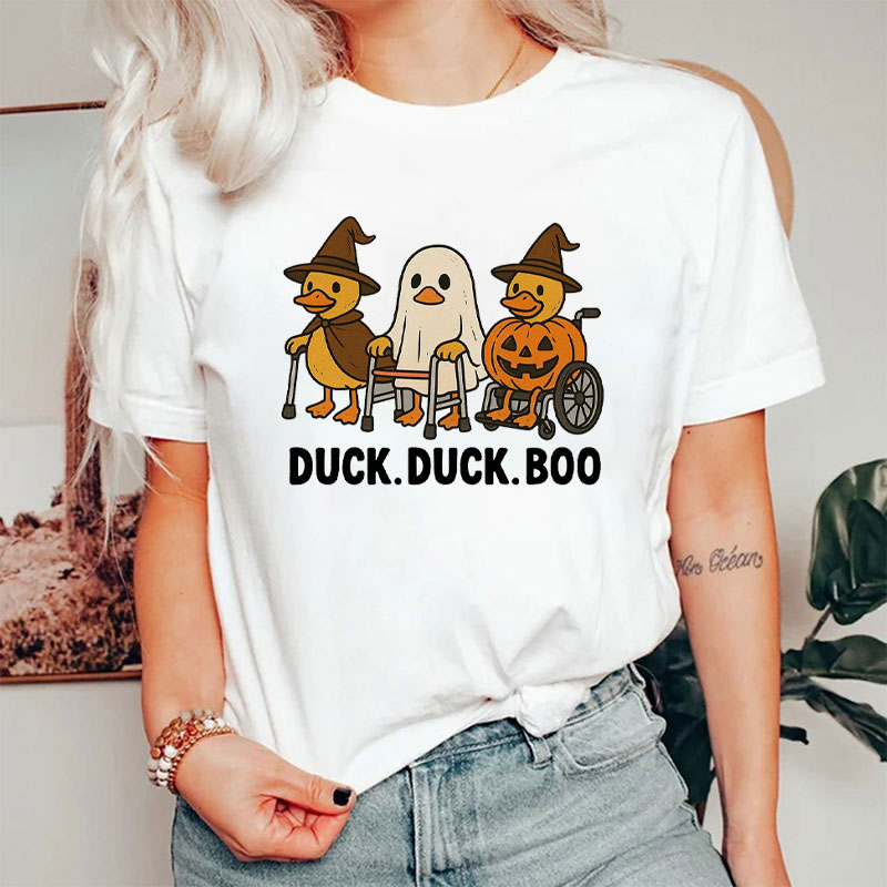 Duck Duck Boo Accessible Ducks T-Shirt