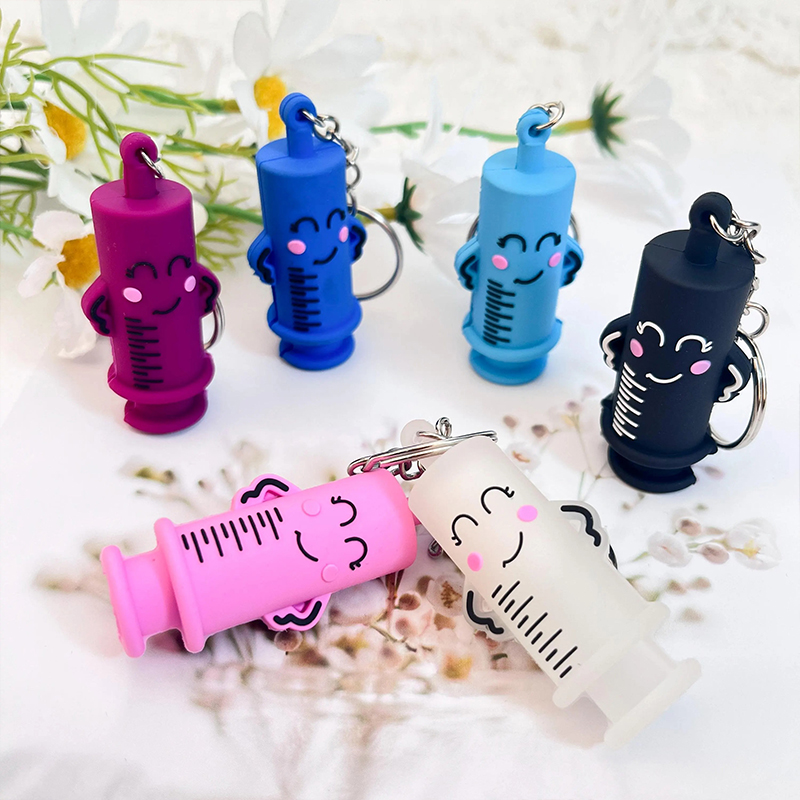 Personalized Name Ampule Openers Nurse Keychain