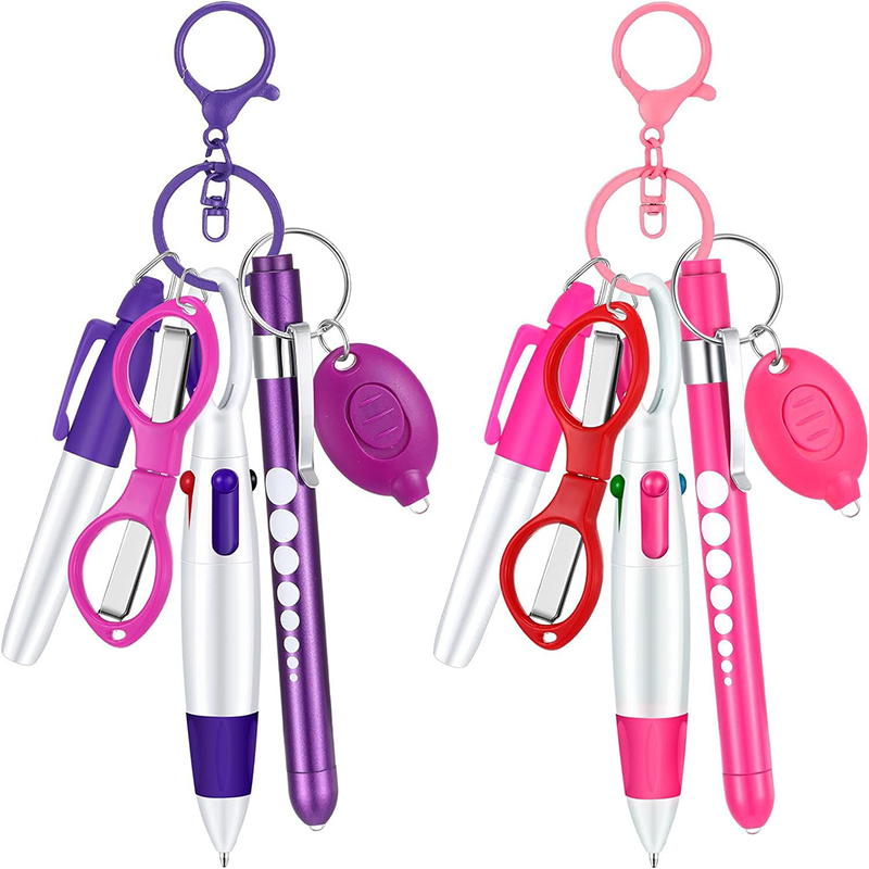 6 PCS Nurse Pen Set Nurse Keychain