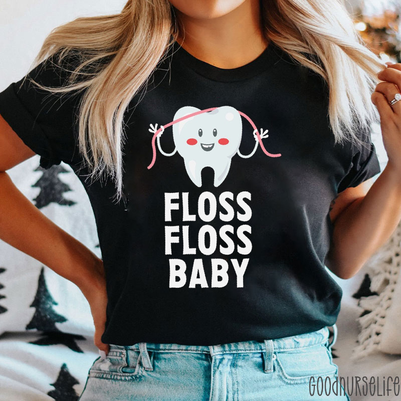 Floss Floss Baby Dental T-Shirt