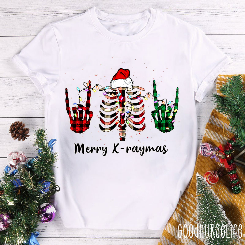 Merry X-raymas Nurse T-shirt