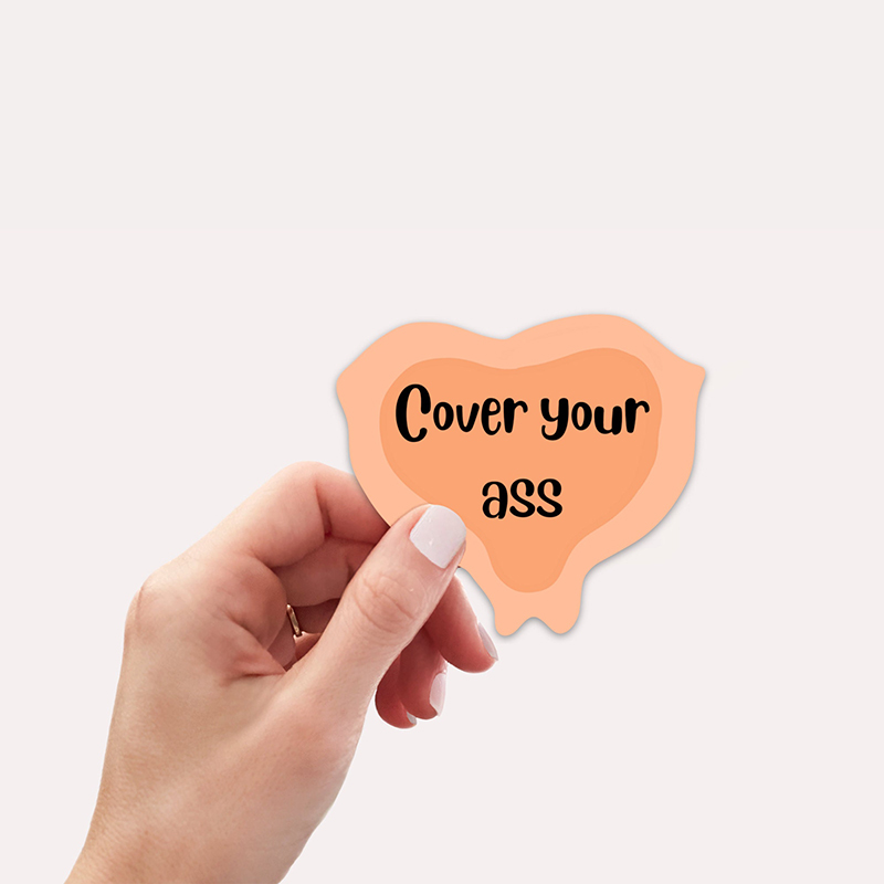 Cover Your Ass Nurse Stickers