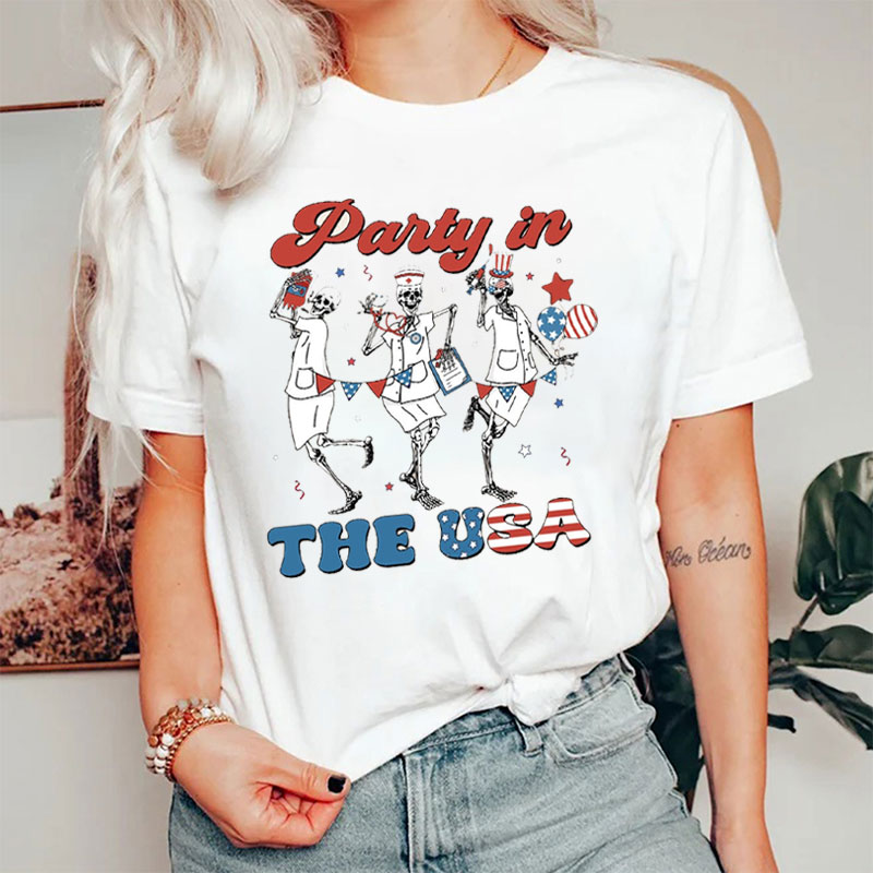 Party In The USA Nurse T-shirt