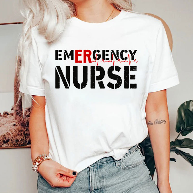 Emergency Department Room Nurse T-shirt