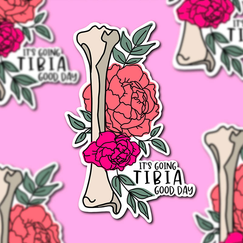 It’s Going TIBIA Good Day Nurse Stickers