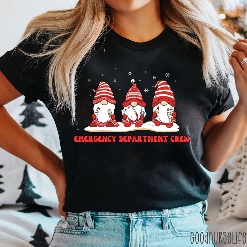 Emergency Department Crew Dwarf Nurse T-shirt