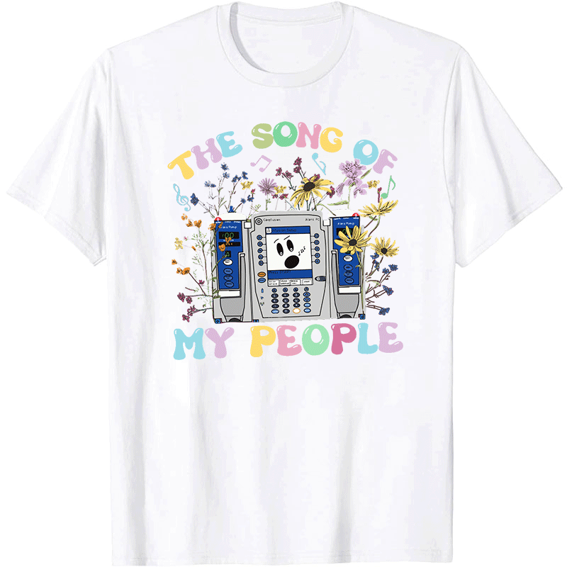 The Song Of My People Nurse T-shirt