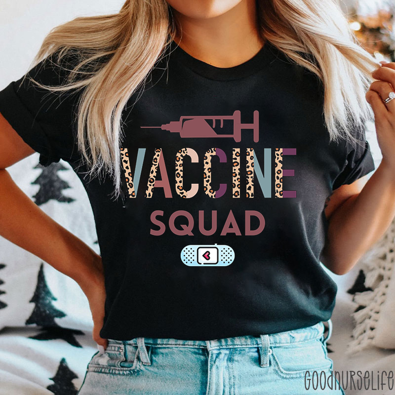 Vaccine Squad Nurse T-shirt