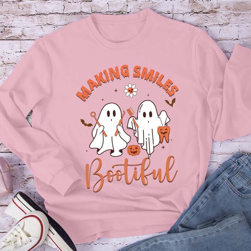 Making Smiles Bootiful Dental Long Sleeve T-Shirt