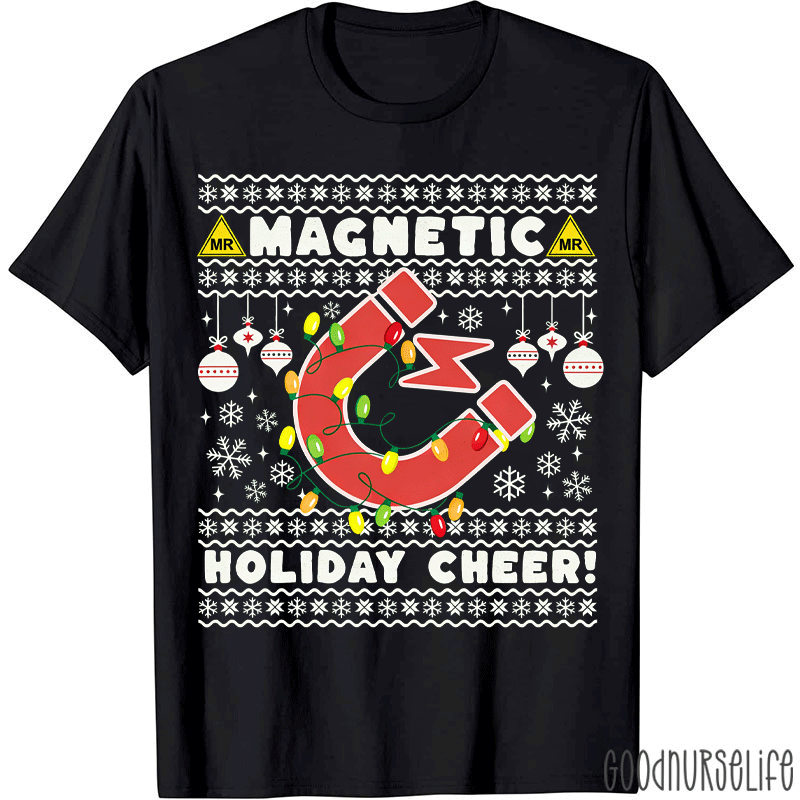 Magnetic Holiday Cheer Radiology T-shirt