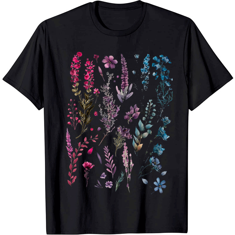 Charming And Gorgeous Flowers T-shirt
