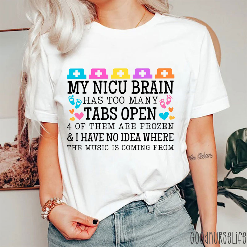 My NICU Brain Nurse T-Shirt