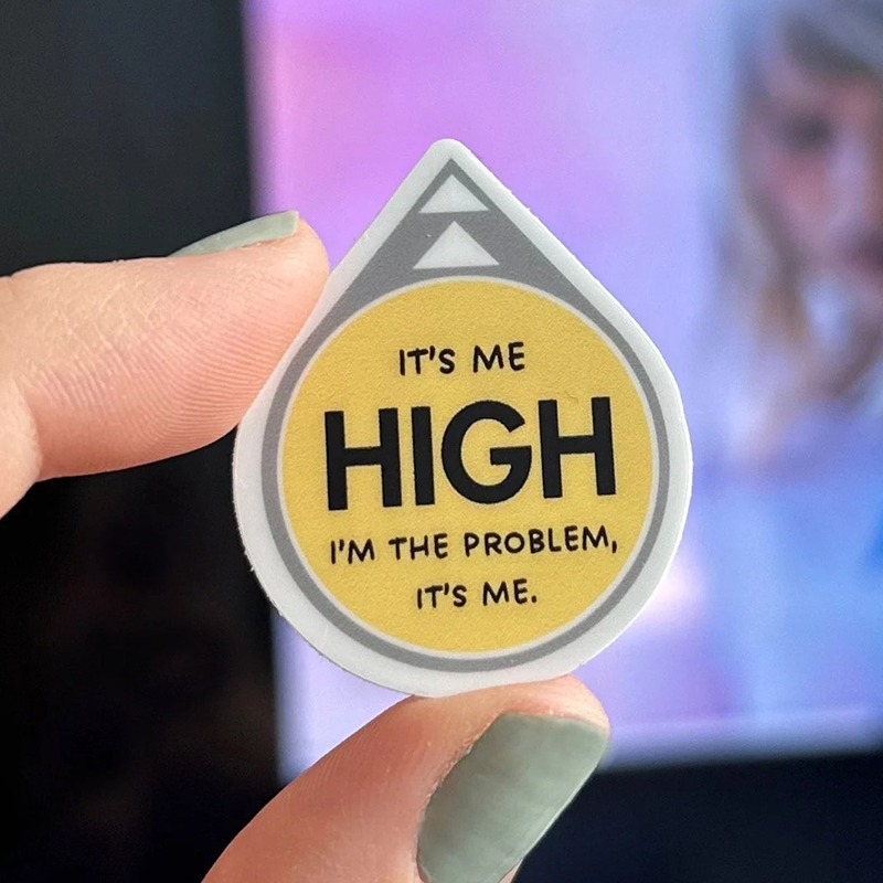 It's Me High I'm The Problem It's Me Nurse Stickers