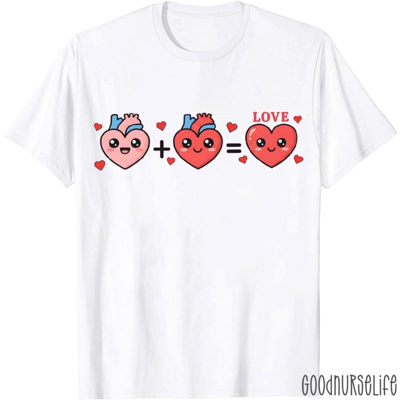 Cute Heart Equation T-shirt